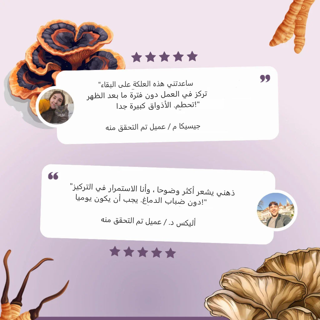 غاميز المشروم  مع الأشواغاندا – طاقة للرجال طبيعية، تركيز قوي ودعم الأداء الحيوي